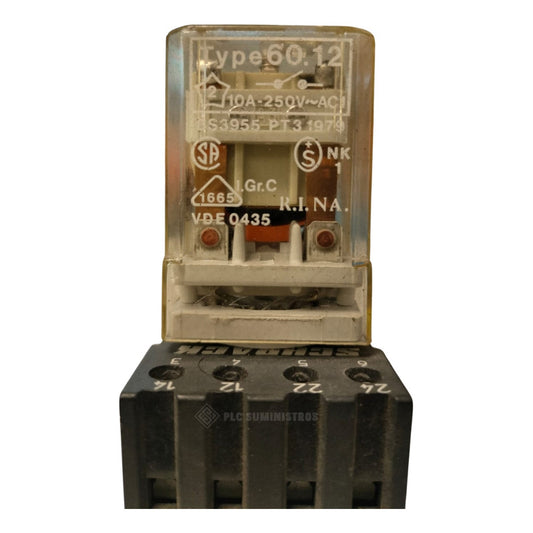 R.i.n.a. 60.12 Bs3955 10a Relevador/ Mr 78755