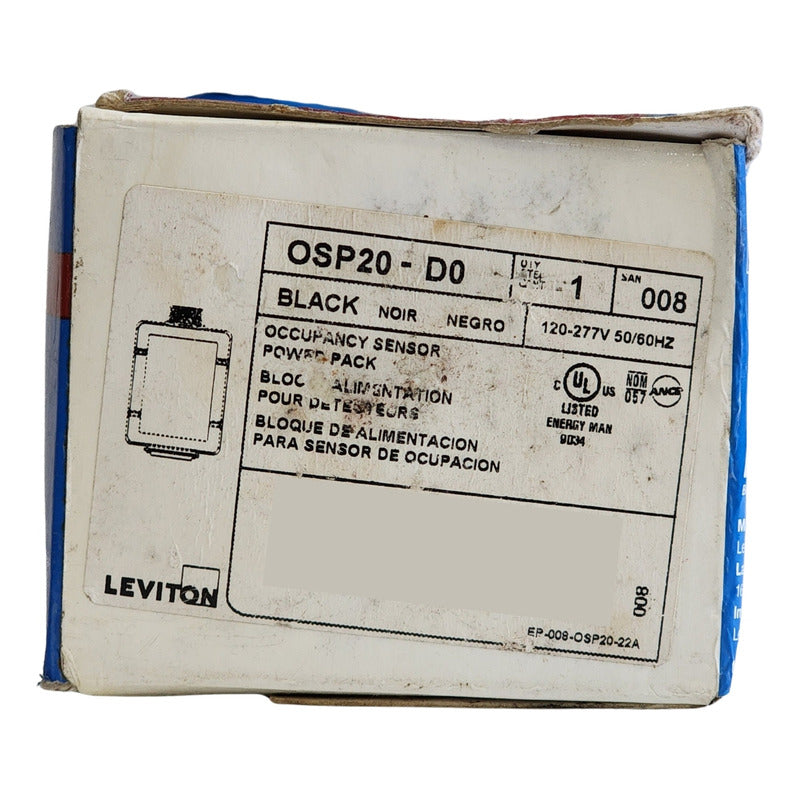 Osp20-d0 Leviton Paquete Alimentación Sensores Ocupación