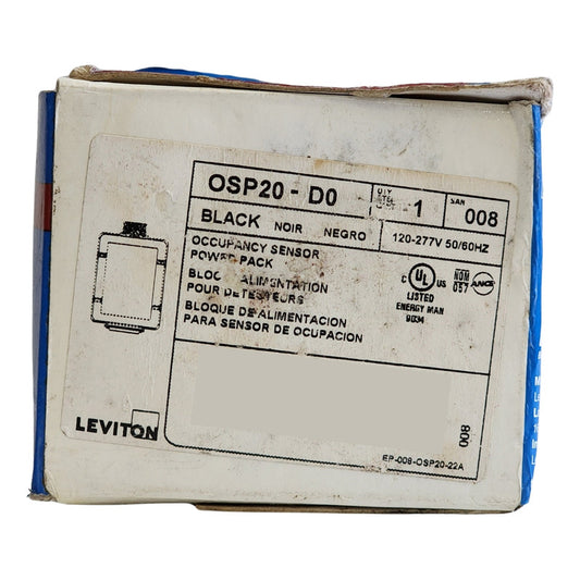 Osp20-d0 Leviton Paquete Alimentación Sensores Ocupación