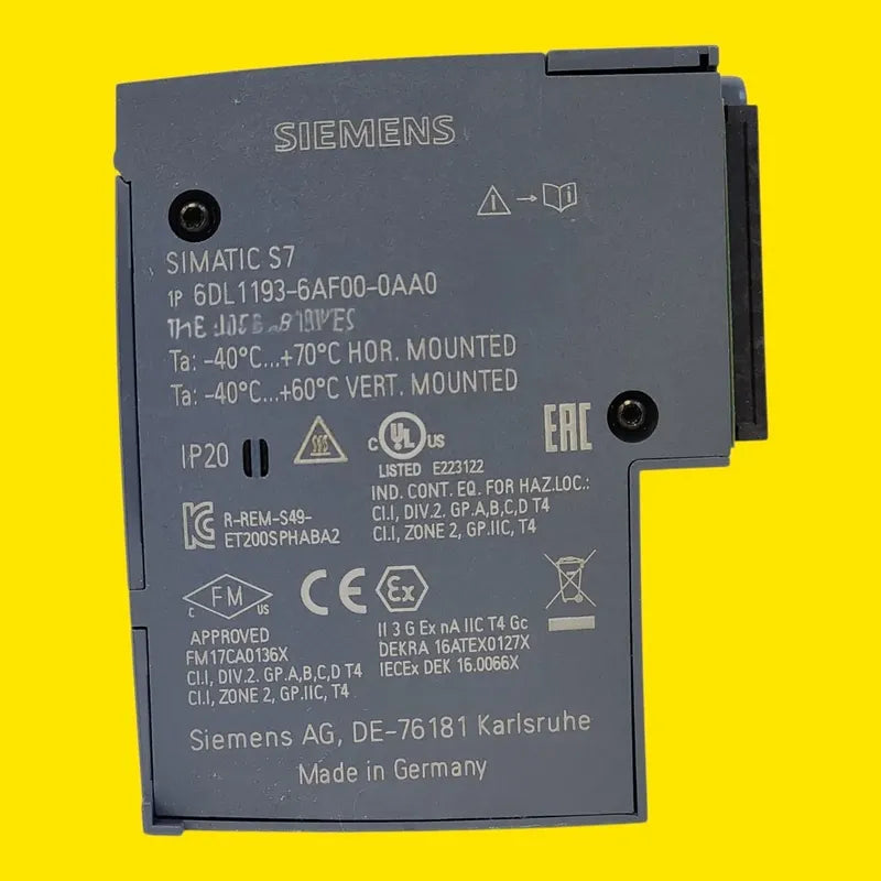 Siemens 6dl1 193-6af00-0aa0 Adaptador Bus Profinet