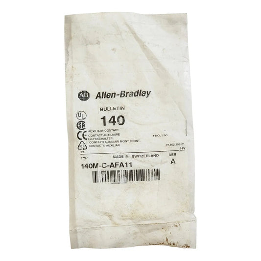 Allen-bradley 140m-c-afa11 Auxyliary Contact Bulletin 140