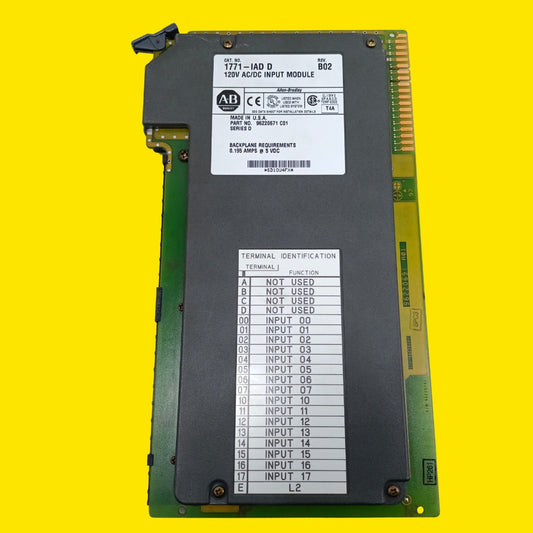 Allen Bradley 1771-iad Ser. D