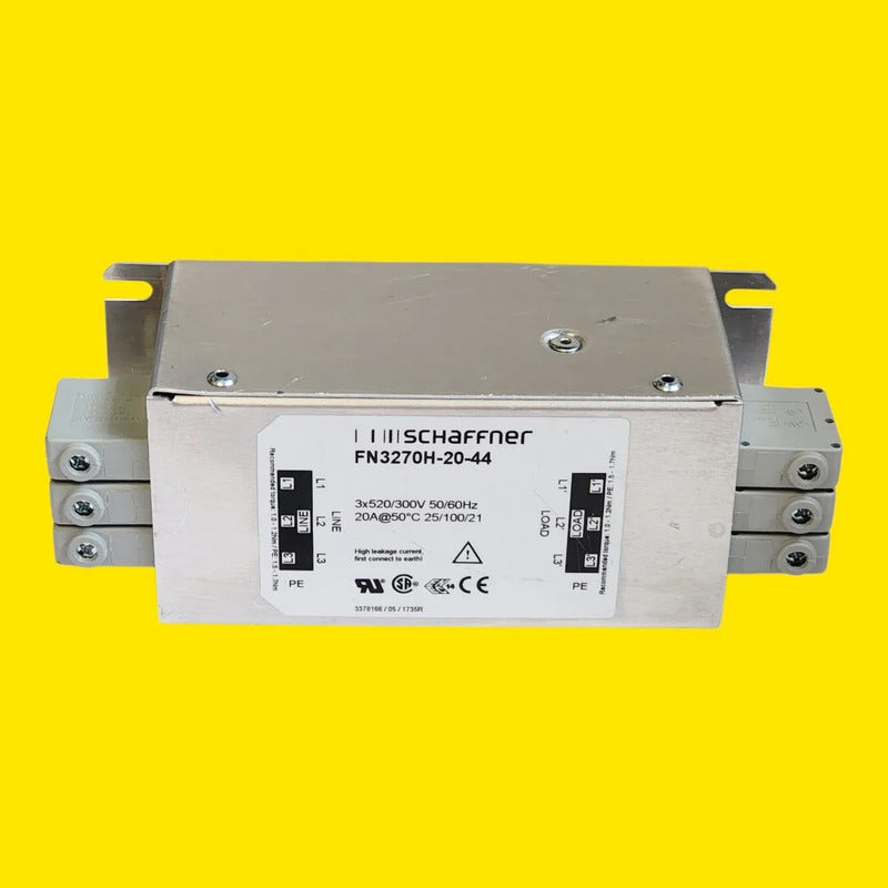 Schaffner Fn3270h-20-44 Filtro Emi Emc Trifasico 20a 520vac