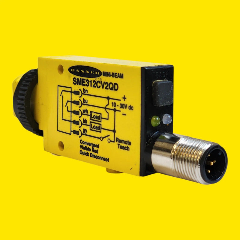 Banner Sme312cv2qd 53705 Sensor Fotoelectrico