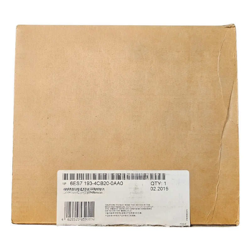 Siemens 6es7 193-4cb20-0aa0 Terminal Module  Et200s
