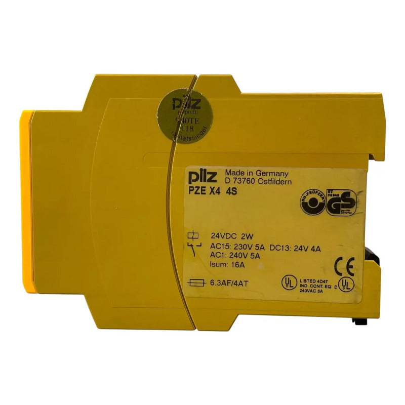 Pilz 774585 Pze X4 Relé De Expansión De Seguridad