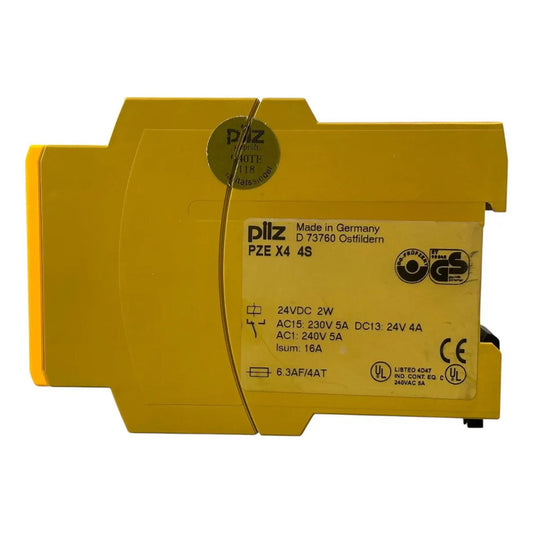 Pilz 774585 Pze X4 Relé De Expansión De Seguridad
