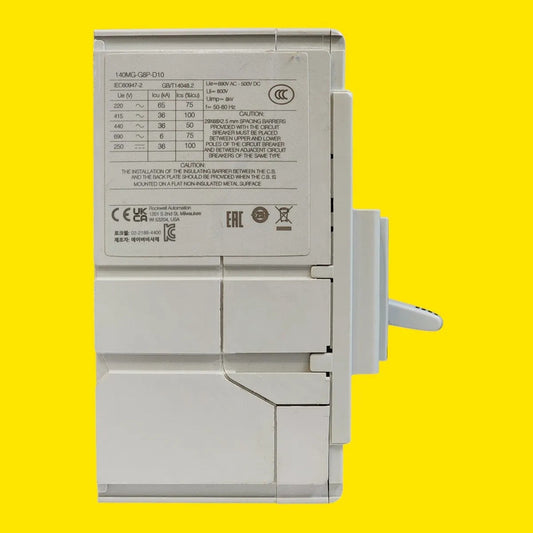 Allen-bradley 140mg-g8p-d10 Guardamotor 100a 690v