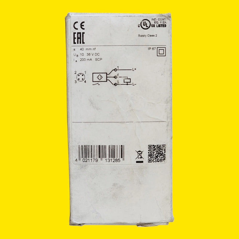 Ifm Im5117 Sensor Inductivo Pnp 40mm Ip67