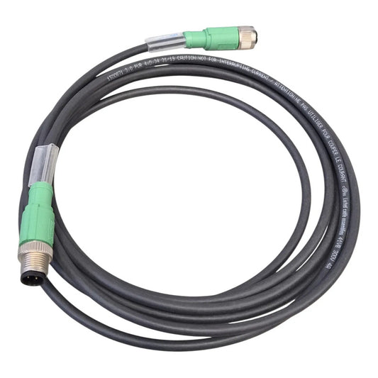 Phoenix Contact Sac-4p-m12ms/3,0-pur/m12fs Cable M12 1500871 Negro