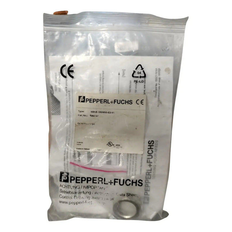 Pepperl+fuchs Nbn8-18gm50-e2-v1  Sensor Inductivo Pnp M18