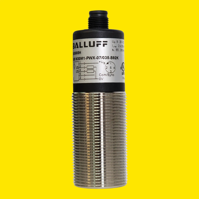 Balluff Bus005h Sensor Ultrasonico M30 Io-link Pnp Ip67 35mm