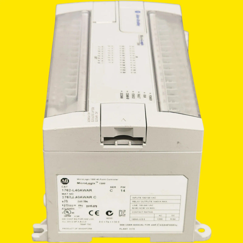 Allen-bradley 1762-l40awar Controlador Plc Micrologix 1200
