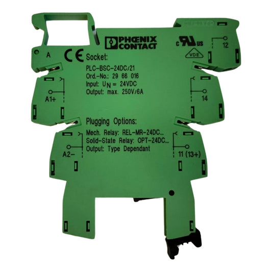 Phoenix Contact Plc-bsc-24dc/21 Zocalo De Rele