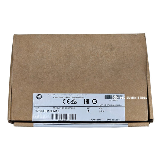 Allen Bradley 1738-ob16em12 Armorpoint 16 Nuevo - Allen