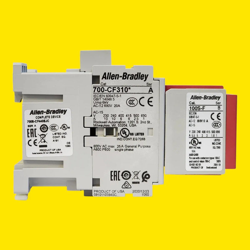 Allen Bradley 700s-cf440ejc Relay De Seguridadd Orginal