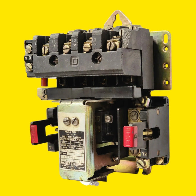 Square D 8536 C0-3 Serie B Contactor Magnético Nema