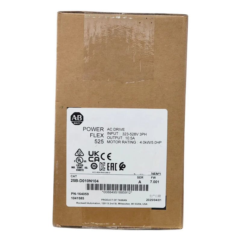 Allen Bradley Variador Powerflex 525 25b-d010n104