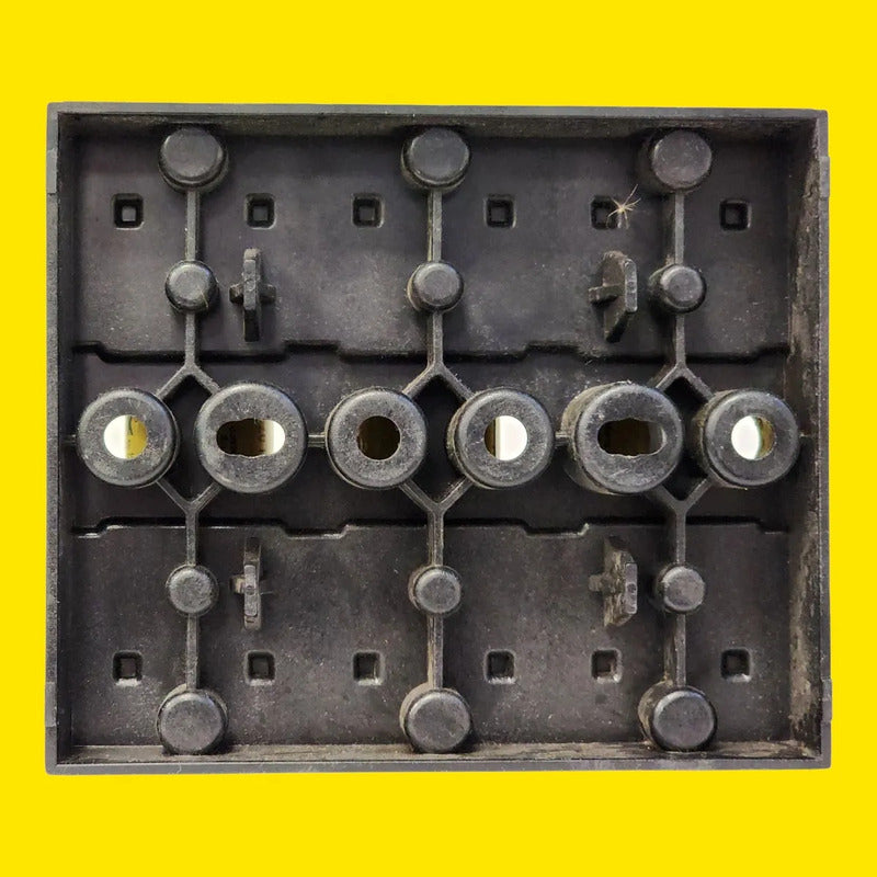 Base J60060-3cor Con 3 Fusibles Lpj-45sp 45a 600v Bussmann
