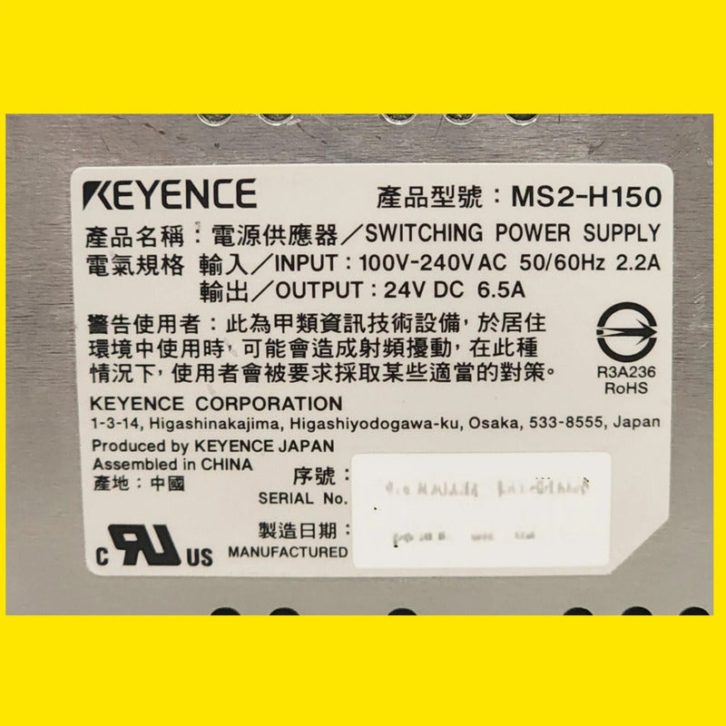 Keyence Ms2-h150 Fuente De Poder Industrial 150 W