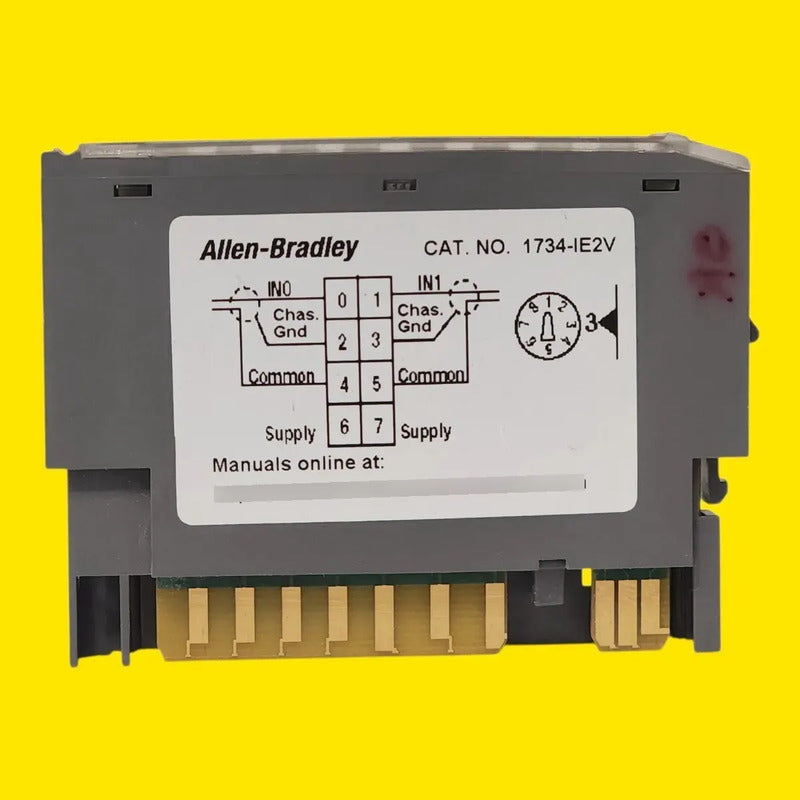 Allen-bradley 1734-ie2v Modulo Entrada Analogica Voltaje 2ch 3.004