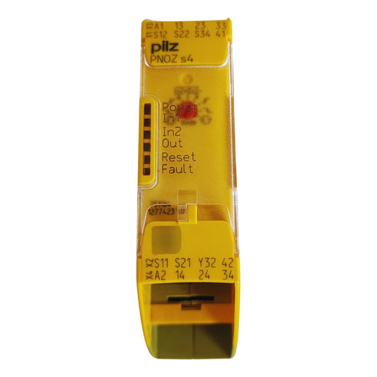 Pilz Pnoz S4 C 24vdc 3n/o 1n/c 751104 Rele De Seguridad