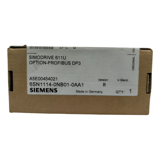 Siemens 6sn1114-0nb01-0aa1 Modulo Opcional De Control De Mov