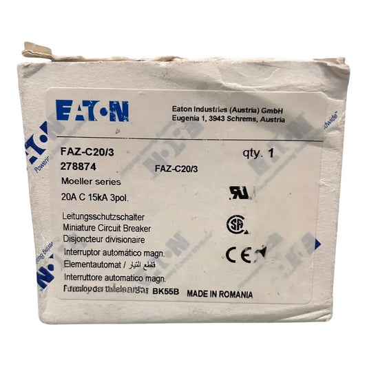 Eaton Faz-c20/3 Interruptor Termomagnético Tripolar