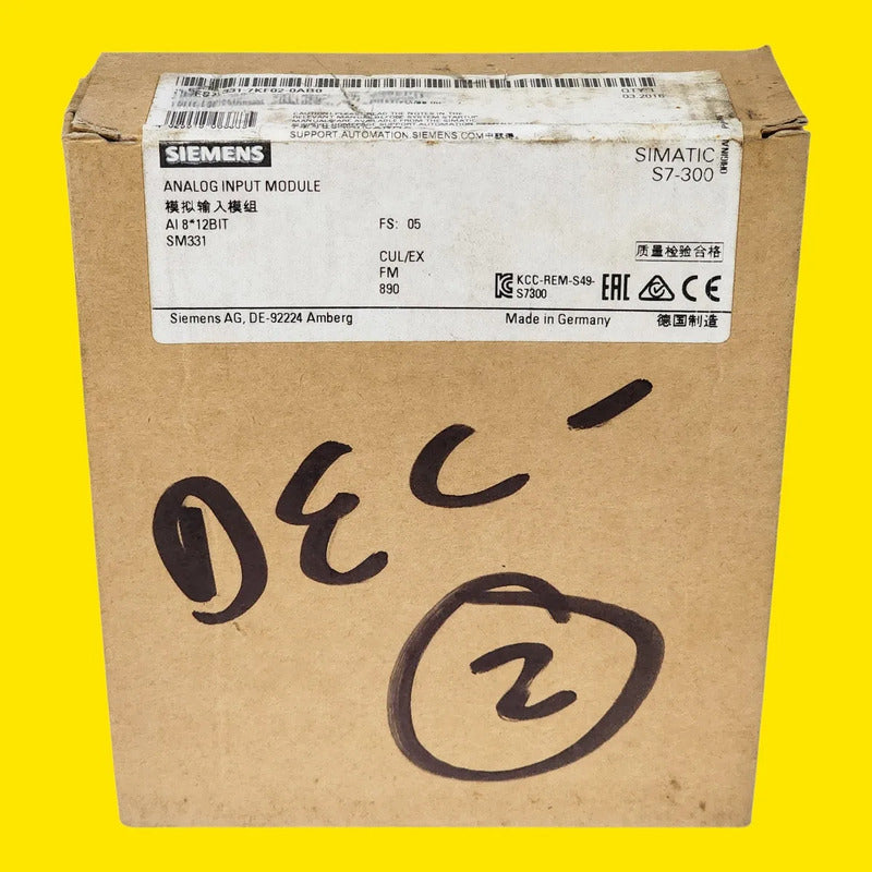 Siemens 6es7 331-7kf02-0ab0 Modulo Plc Analogico S7