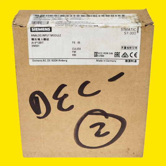 Siemens 6es7 331-7kf02-0ab0 Modulo Plc Analogico S7