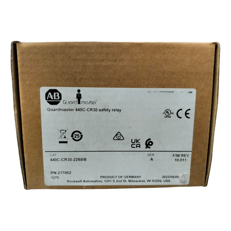 Allen-bradley  440c-cr30-22bbb Guardmaster Rele De Seguridad