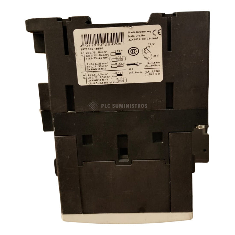 Esimen 3rt1 035-1bb40 Contactor De Alimentación