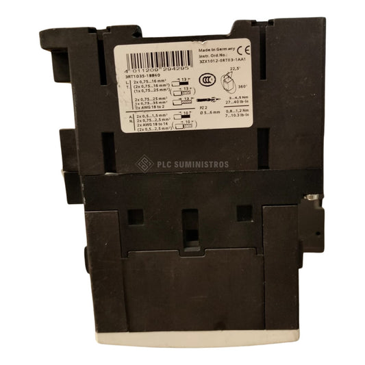 Esimen 3rt1 035-1bb40 Contactor De Alimentación