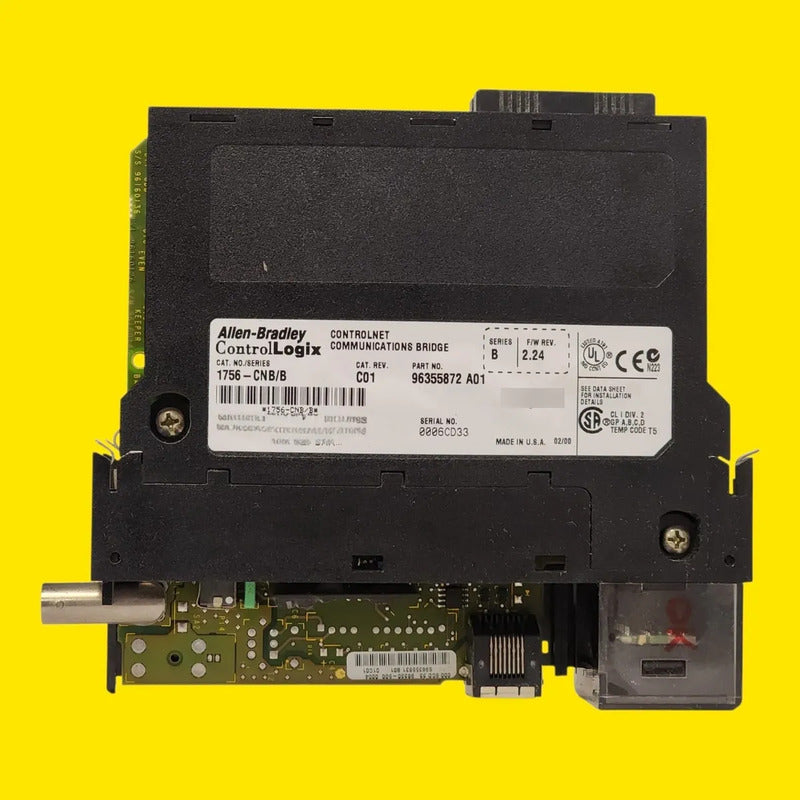 Allen Bradley 1756-cnb Módulo Controlnet Plc Industrial B/sin Tapa