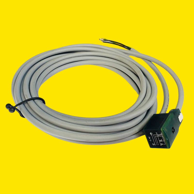 Festo Kmf-1-24dc-5-led Zócalo Conector Con Cable Led