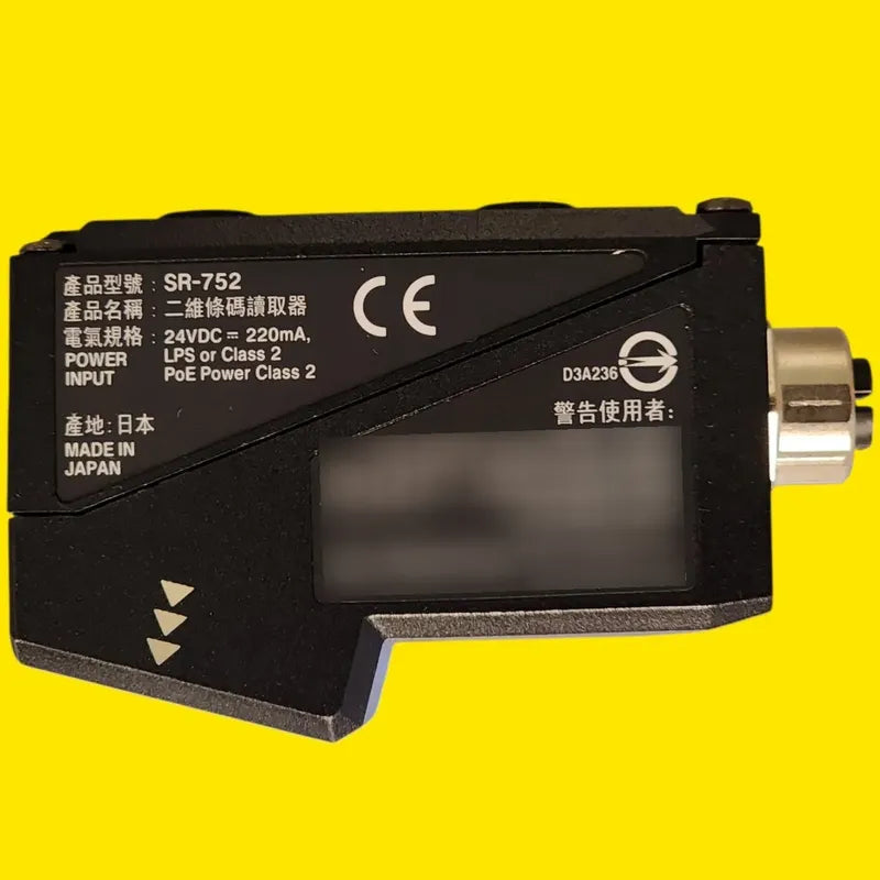 Keyence Sr-752 Lector De Códigos 1d Y 2d Negro