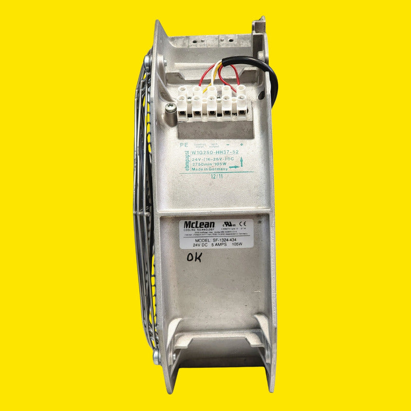 Ventilador Con Filtro Mclean Sf-1324-434 Para Gabinete 24vdc