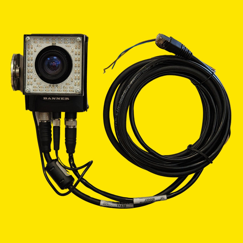 Cámara Industrial Banner Ve202g1a Smart Camera Plc