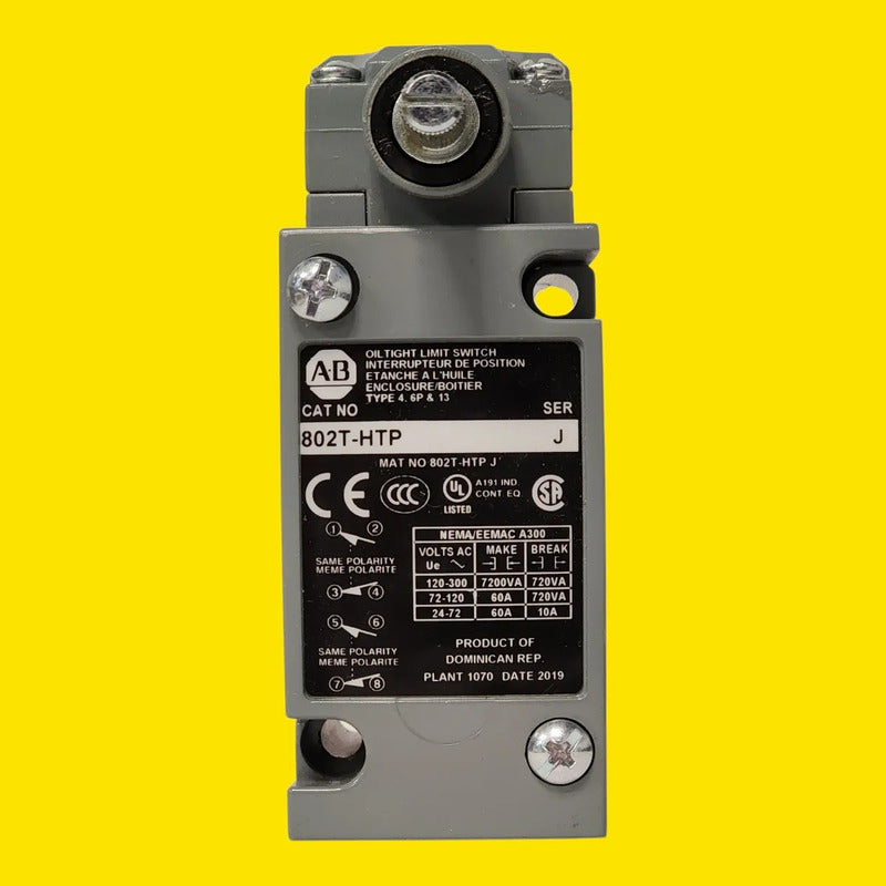 Allen-bradley 802t-htp Limit Switch Industrial Uso Rudo