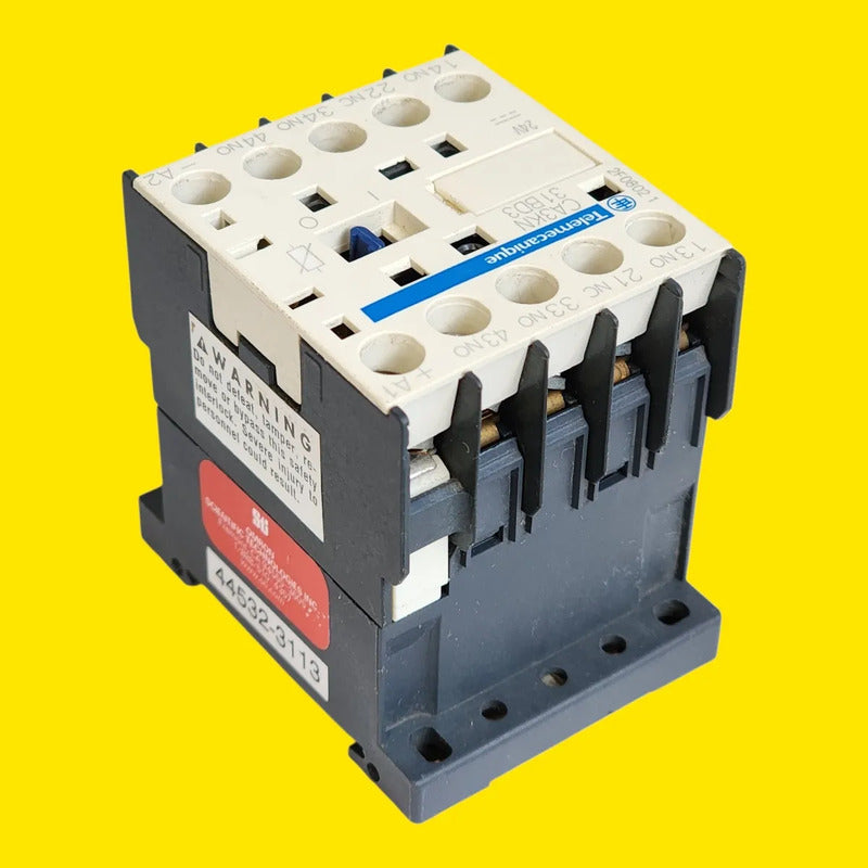 Contactor Auxiliar Ca3kn31bd3 Telemecanique 24vdc
