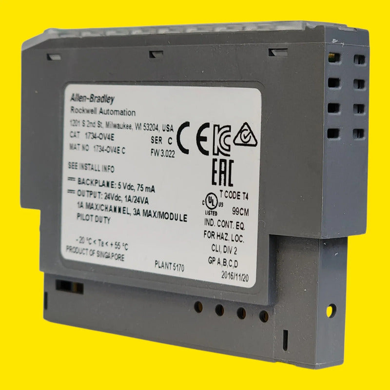 Allen-bradley 1734-ov4e Módulo De Salida Digital Point I/o