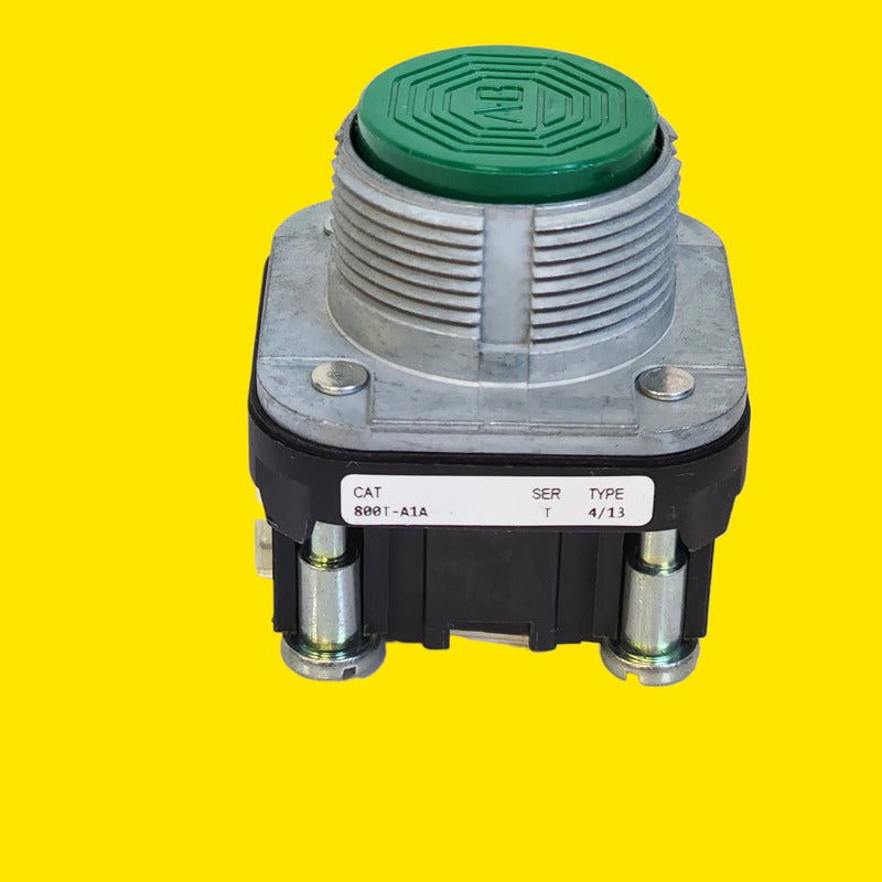 Allen-bradley 800t-a1a Bloque De Contactos Auxiliar Verde