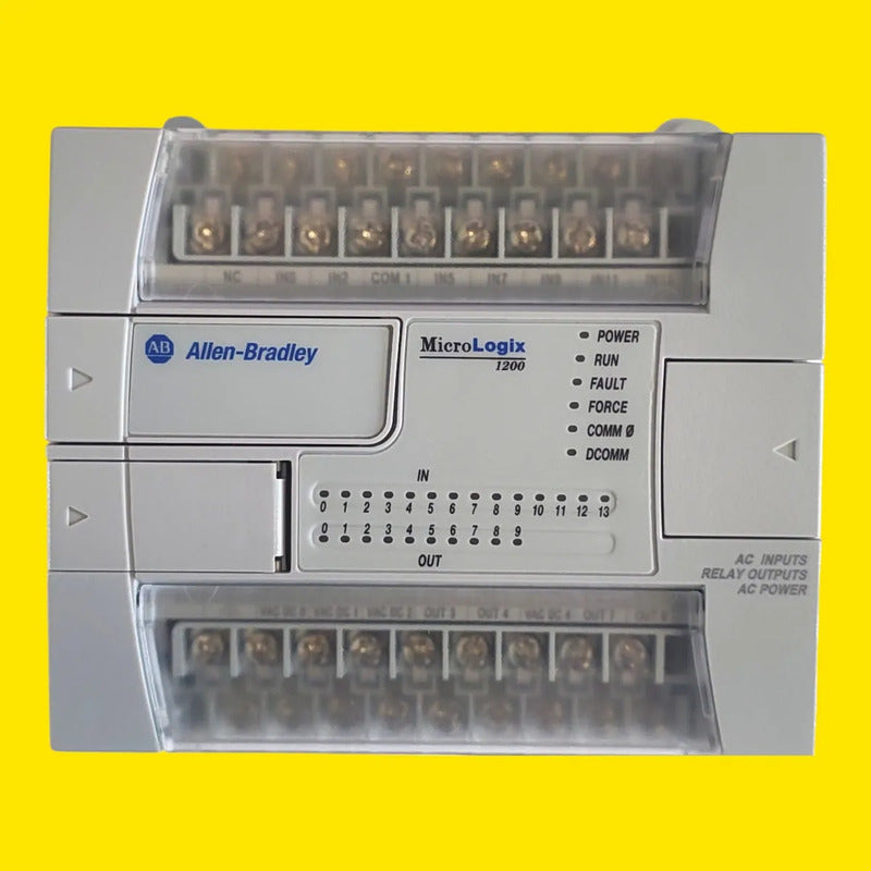 Plc Allen Bradley 1762-l24awa Micrologix 1200 24 I/o 120v
