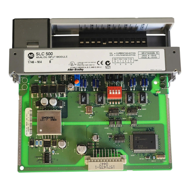 Allen Bradley 1746-ni4 Slc 500 Módulo De Entrada Analógica