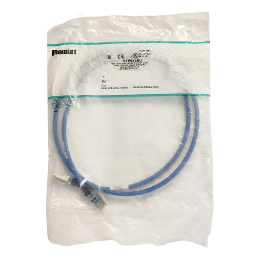 Panduit Stp6x4bu Patch Cord Cat6a Tx6a 10gig Azul