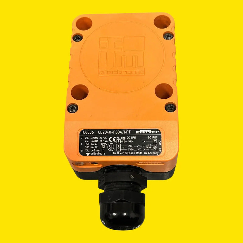 Ifm Ic0006 Ice2040-fboa/npt Sensor De Proximidad 40mm