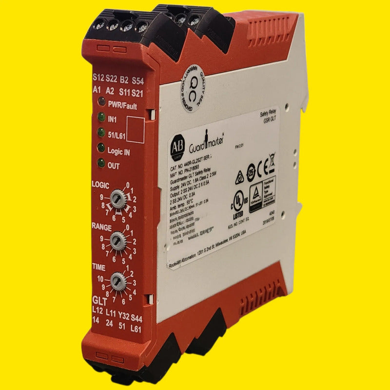 Allen-bradley 440r-gl2s2t Rele De Seguridad Guardmaster