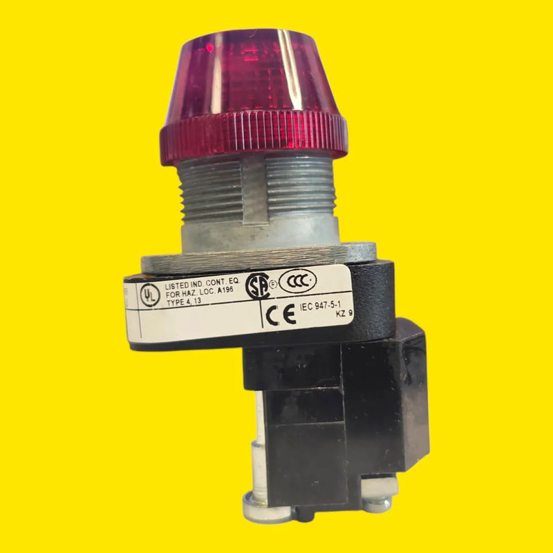 Allen-bradley 800t-p16r Luz Piloto Roja 120v Ac