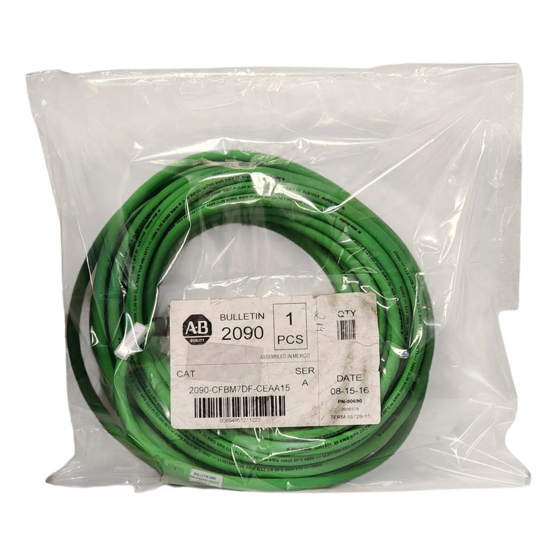 Allen-bradley 2090-cfbm7df-ceaa15 Cable Encoder Verde