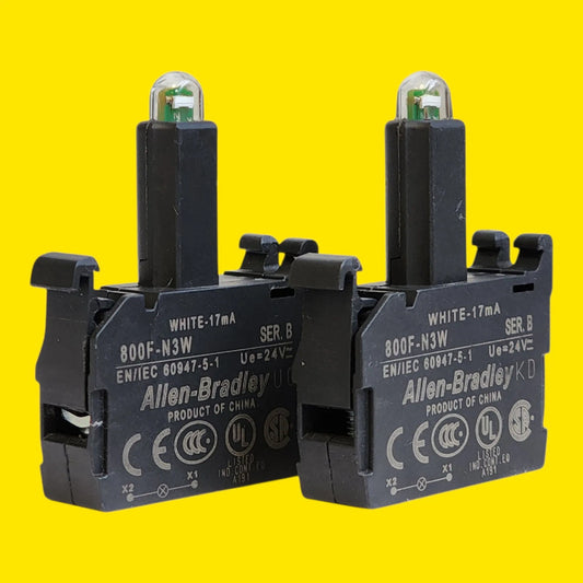 Allen-bradley 800f-n3w Bloque De Contactos Auxiliar